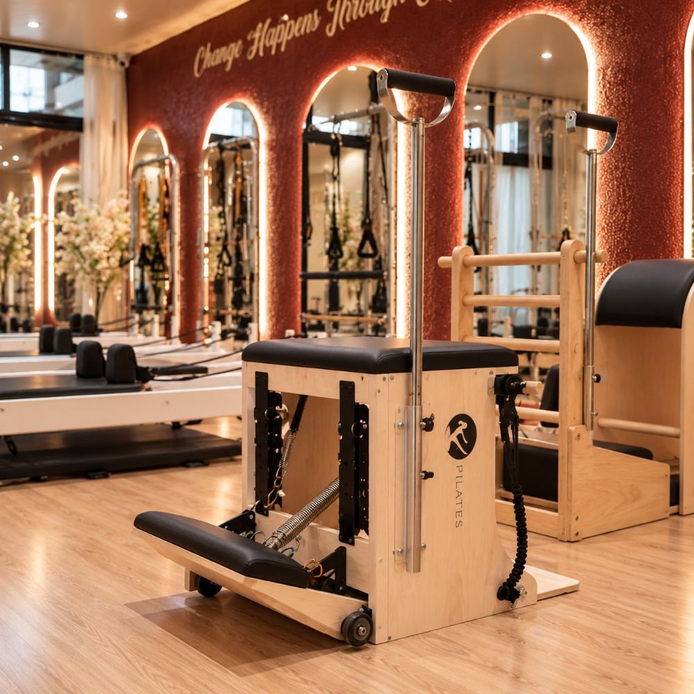 Wunda chair in the Pilates studio